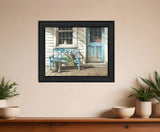 Cheerful Chores Black Framed Print Wall Art - Homeroots - Flyclothing LLC