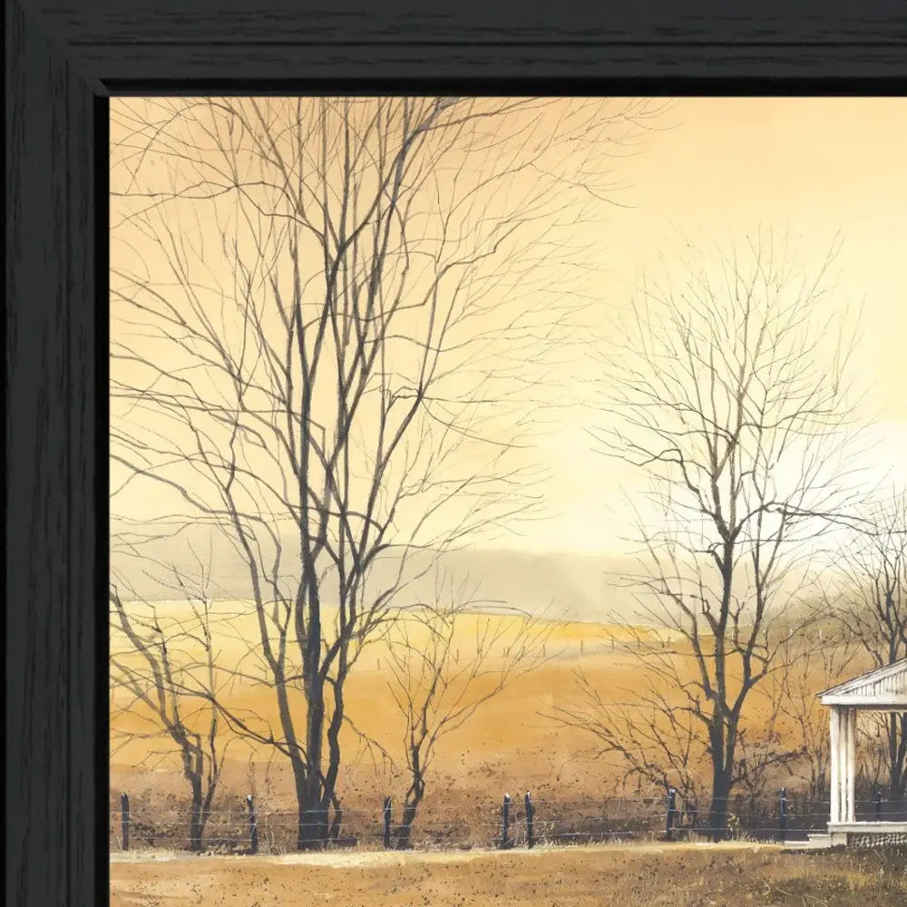Rising Early 1 Black Framed Print Wall Art - Homeroots - Flyclothing LLC