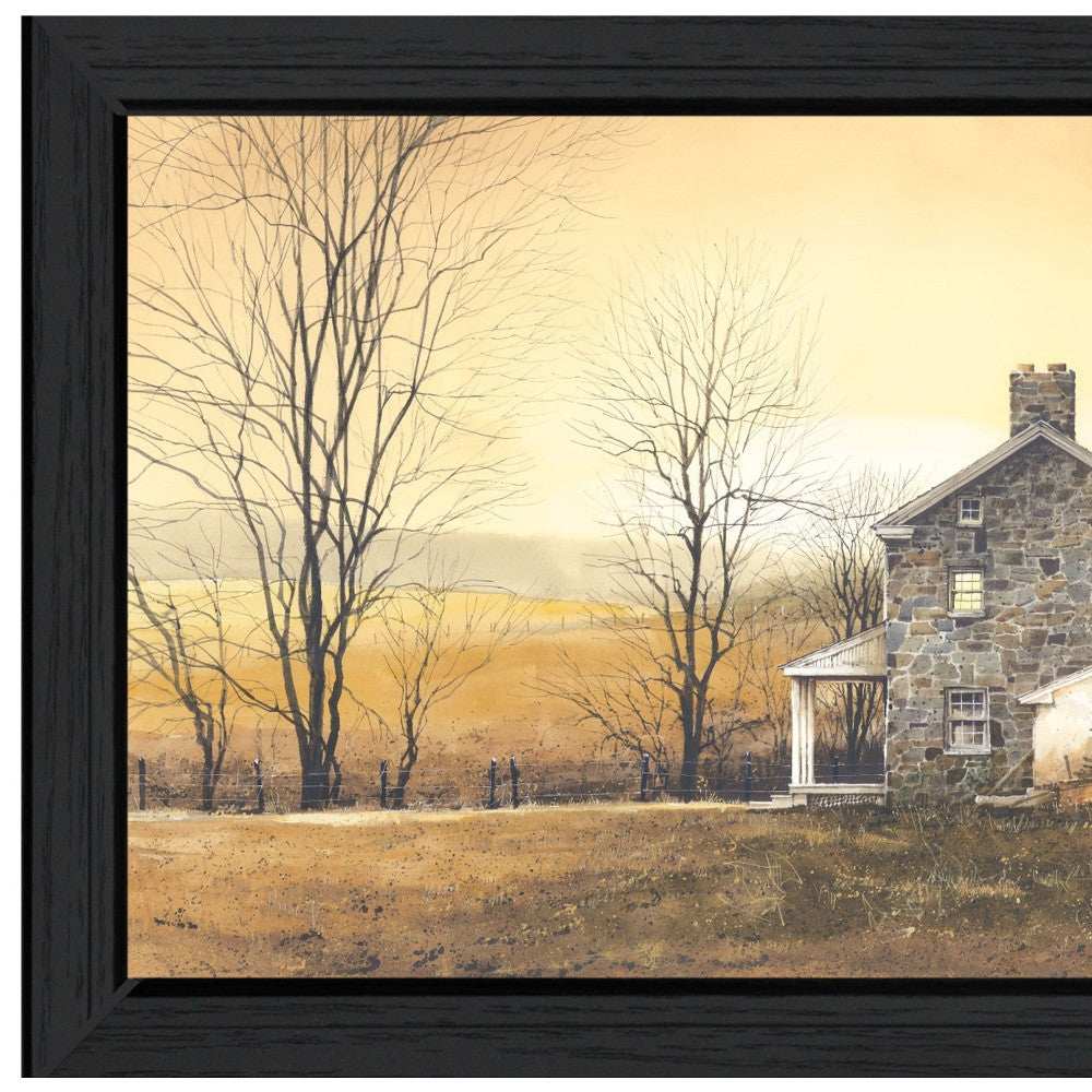 Rising Early 1 Black Framed Print Wall Art - Homeroots - Flyclothing LLC