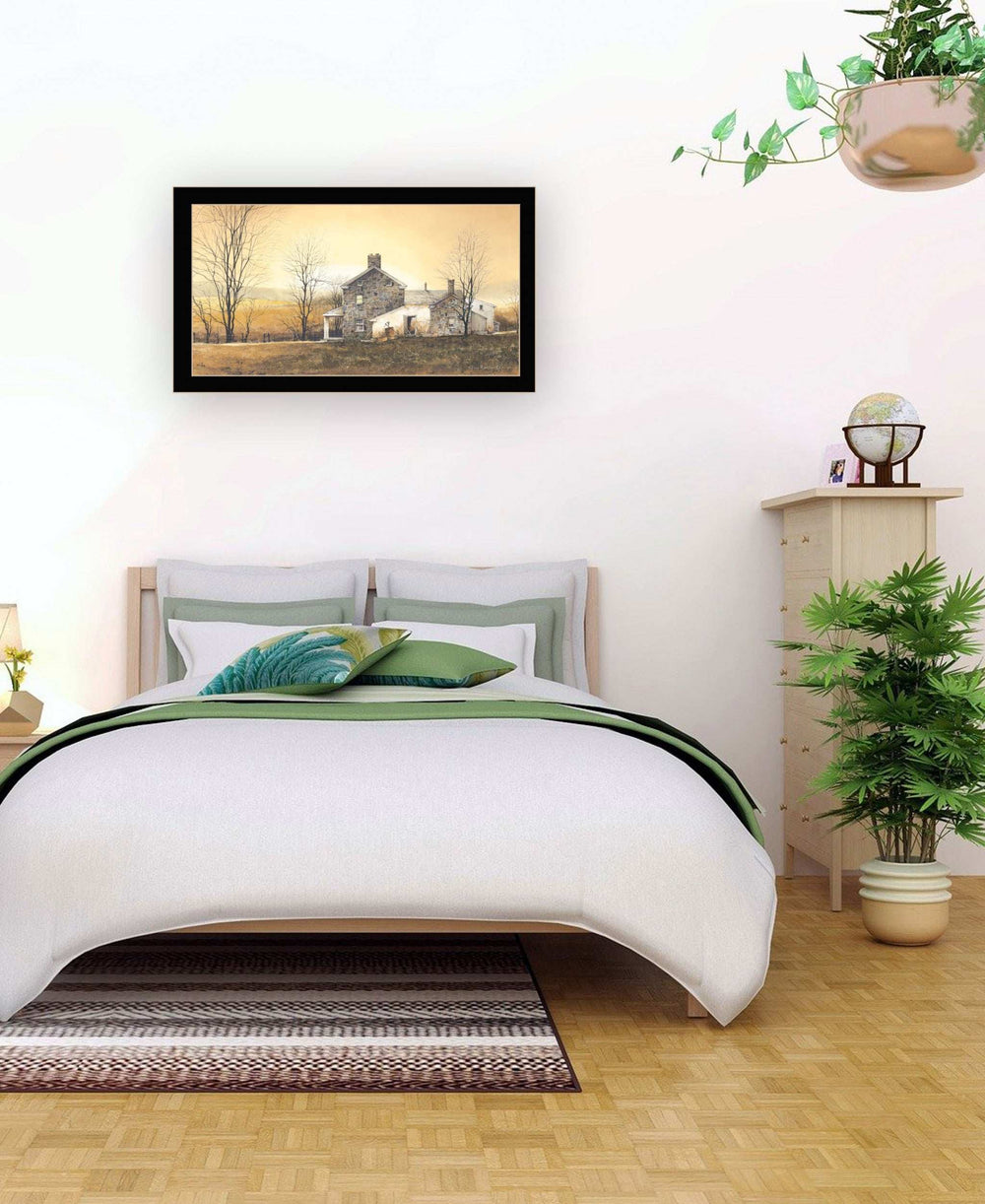 Rising Early 2 Black Framed Print Wall Art - Homeroots - Flyclothing LLC