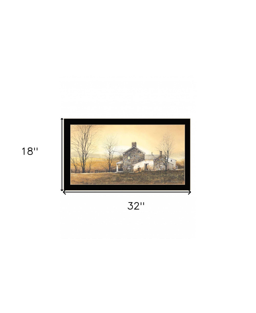Rising Early 2 Black Framed Print Wall Art - Homeroots - Flyclothing LLC