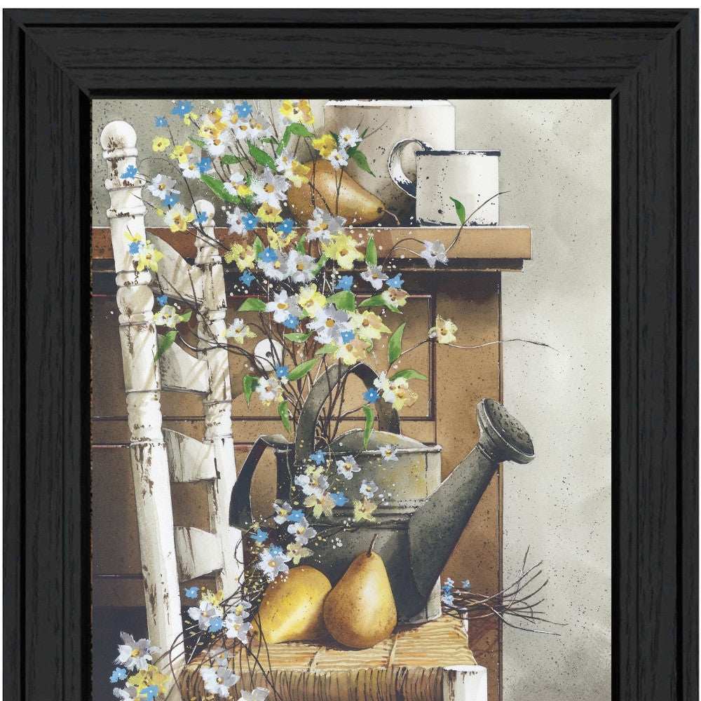 Pick of the Day Black Framed Print Wall Art - Homeroots - Flyclothing LLC