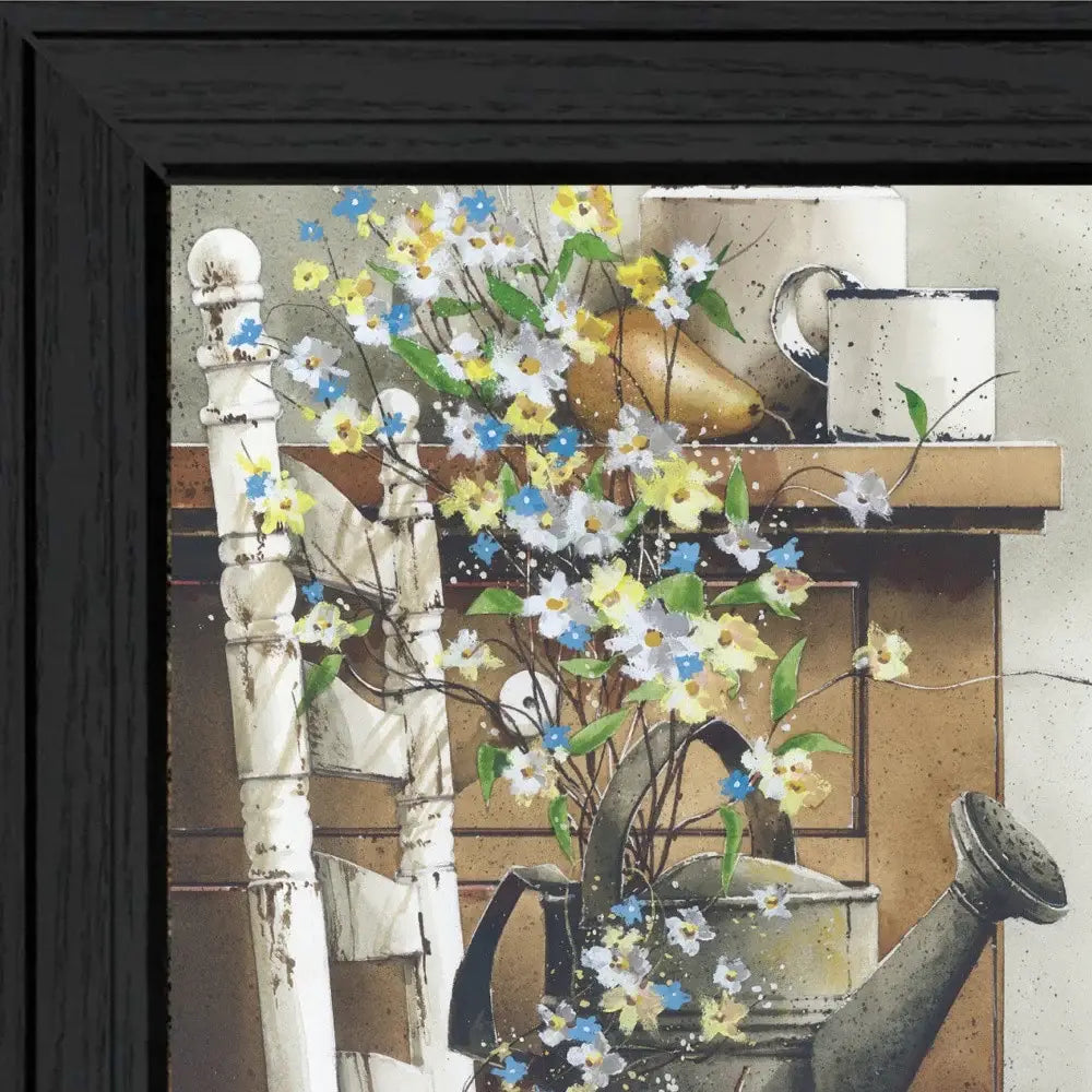 Pick of the Day Black Framed Print Wall Art - Homeroots - Flyclothing LLC