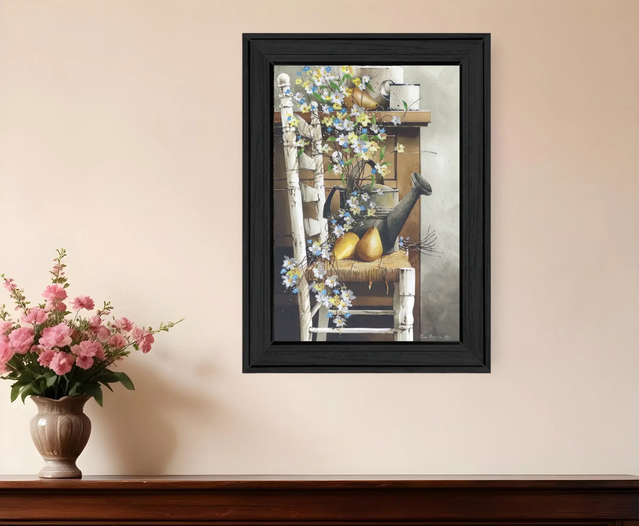Pick of the Day Black Framed Print Wall Art - Homeroots - Flyclothing LLC