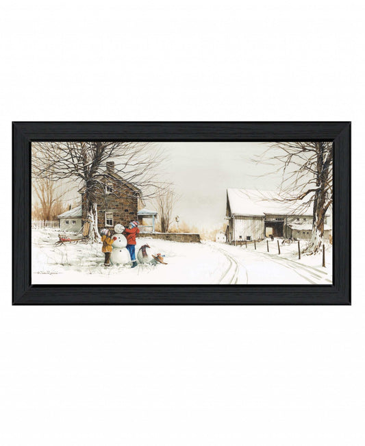 In the Meadow 4 Black Framed Print Wall Art - Homeroots - Flyclothing LLC