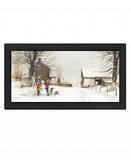 In the Meadow 4 Black Framed Print Wall Art - Homeroots
