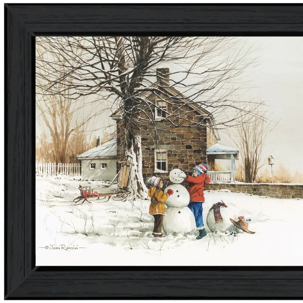 In the Meadow 4 Black Framed Print Wall Art - Homeroots - Flyclothing LLC