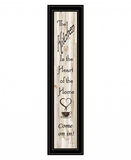 Kitchen is the Heart of the Home 17 Black Framed Print Kitchen Wall Art - Homeroots - Flyclothing LLC