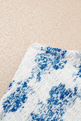 Printed Tie Shoulder Dress - Trendsi - Flyclothing LLC