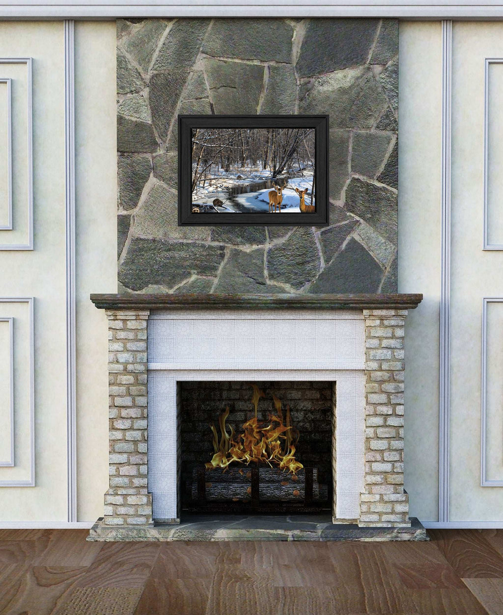 Great Outdoors Nature 1 Black Framed Print Wall Art - Homeroots - Flyclothing LLC