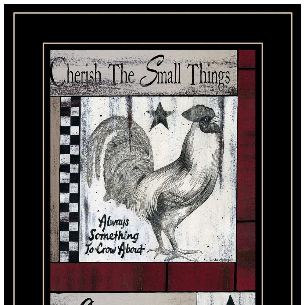 Set Of Two Family Wisdom Black Framed Print Wall Art - Homeroots - Flyclothing LLC