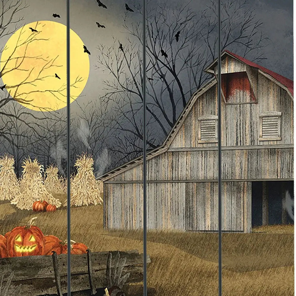 Spooky Harvest Moon 1 Unframed Print Kitchen Wall Art - Homeroots - Flyclothing LLC