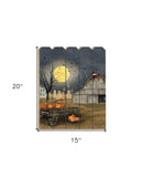 Spooky Harvest Moon 1 Unframed Print Kitchen Wall Art - Homeroots - Flyclothing LLC