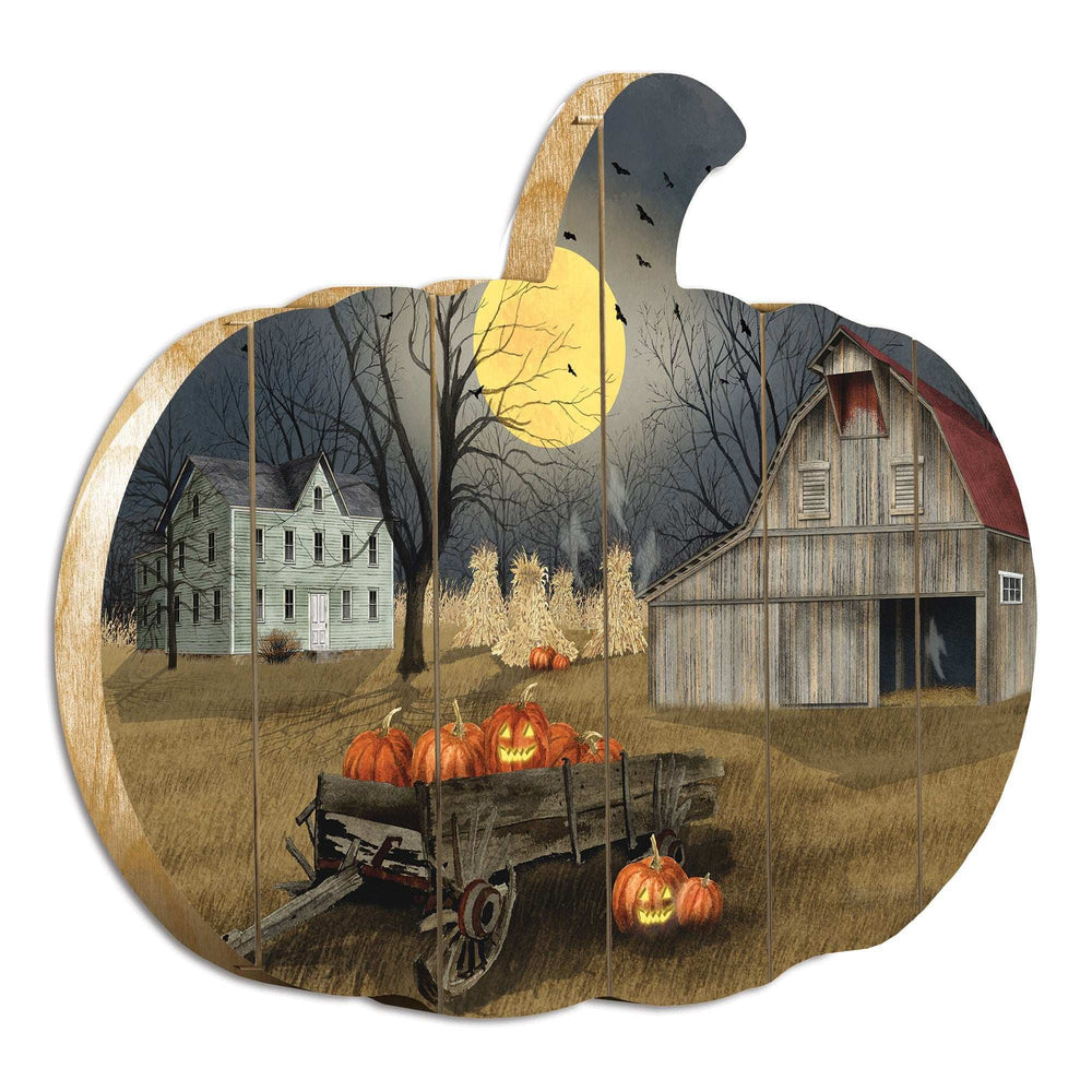 Spooky Harvest Moon 2 Unframed Print Kitchen Wall Art - Homeroots - Flyclothing LLC
