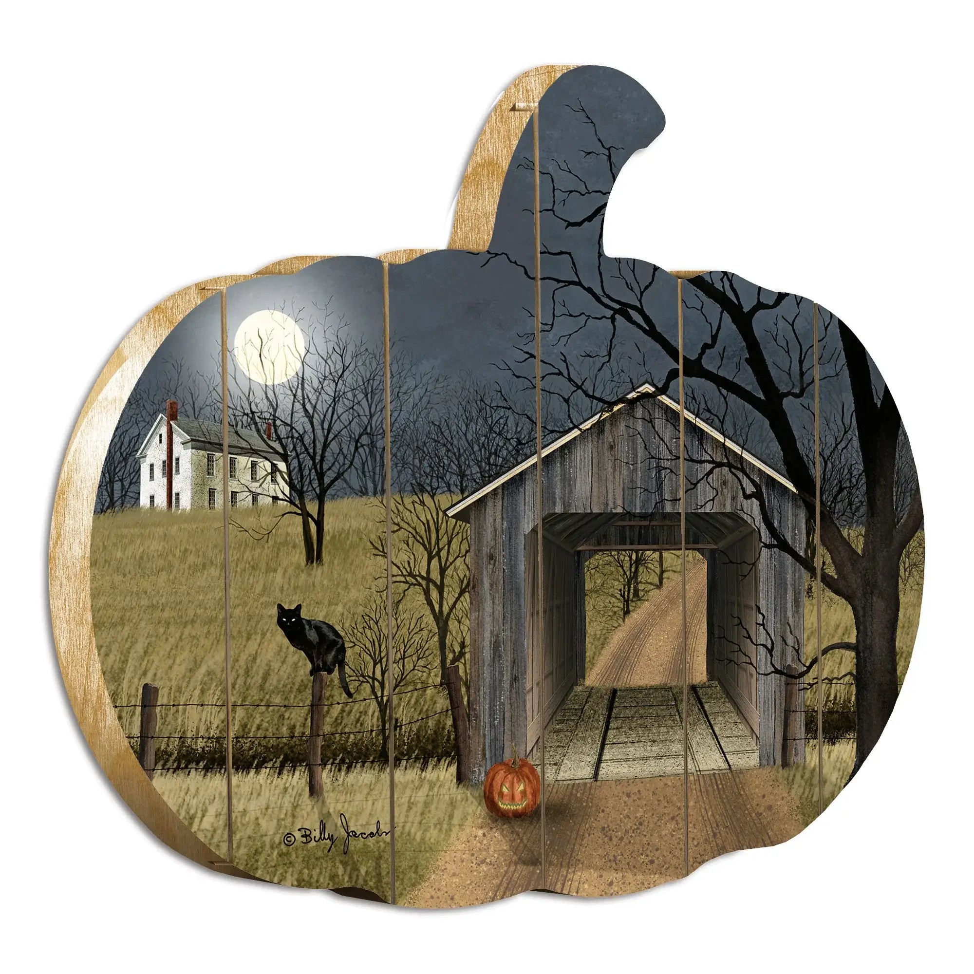 Sleepy Hollow Bridge 2 Unframed Print Wall Art - Homeroots - Flyclothing LLC