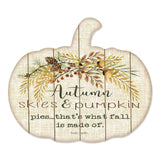 Autumn Skies Unframed Print Wall Art - Homeroots