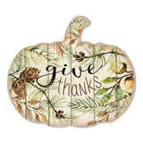 Give Thanks 1 Unframed Print Wall Art - Homeroots