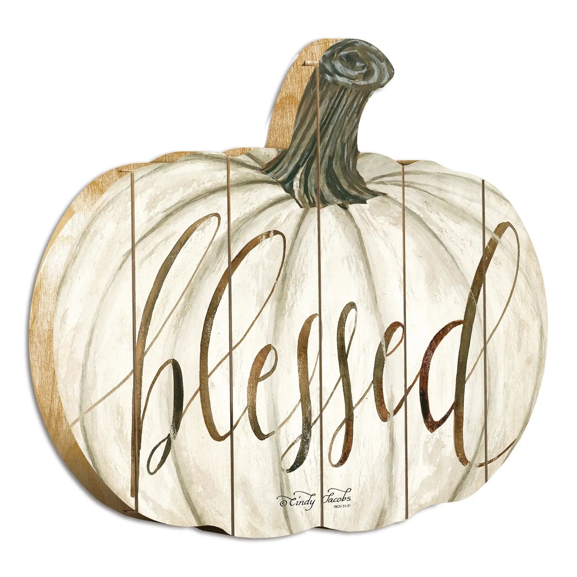 Blessed Unframed Print Wall Art - Homeroots - Flyclothing LLC