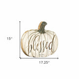 Blessed Unframed Print Wall Art - Homeroots - Flyclothing LLC