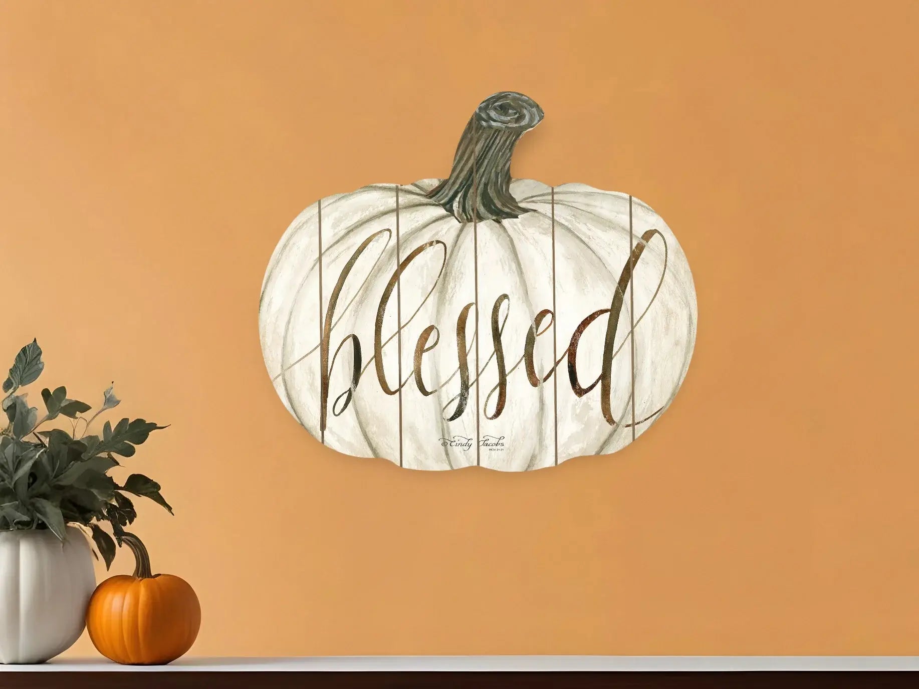 Blessed Unframed Print Wall Art - Homeroots - Flyclothing LLC