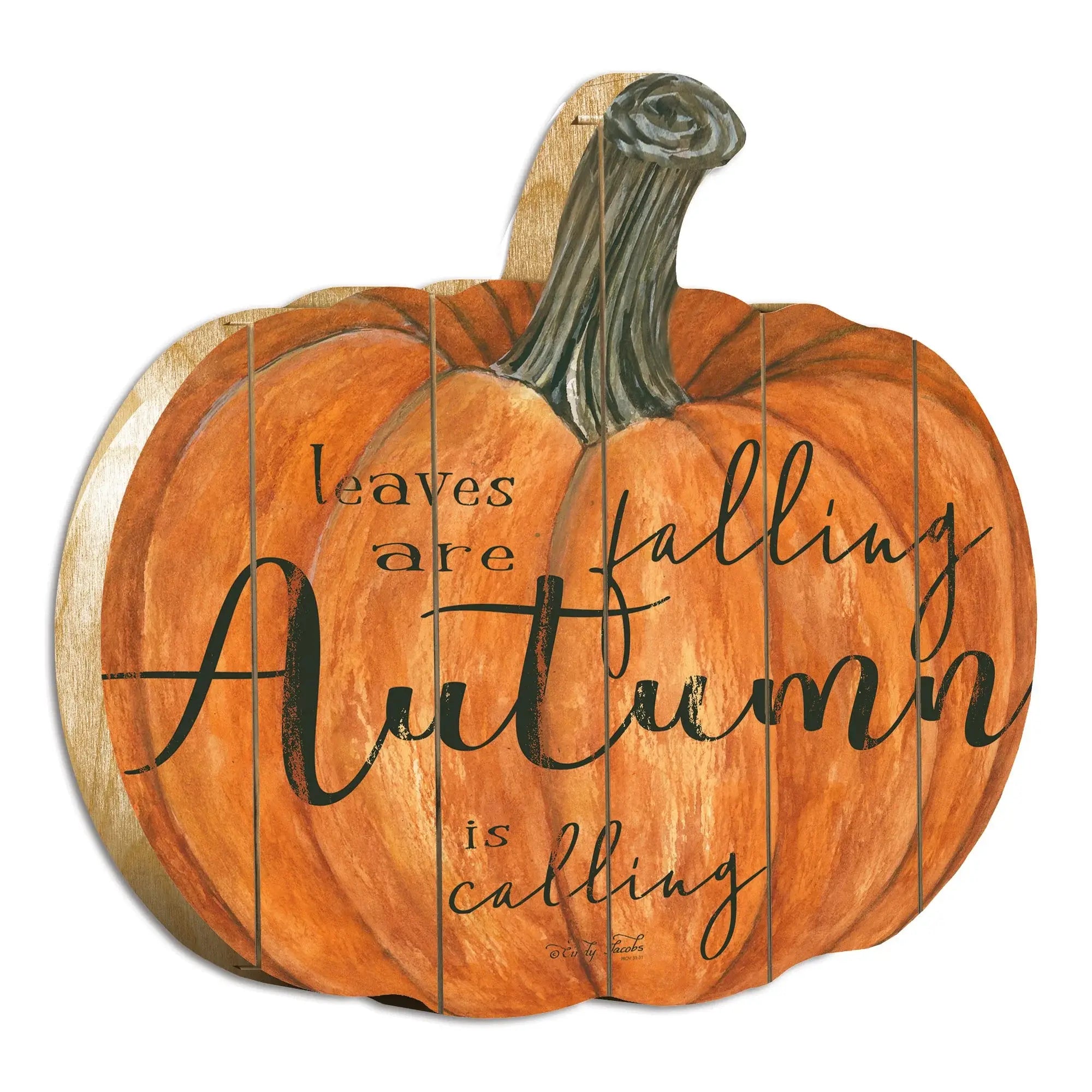Leaves Are Falling Unframed Print Wall Art - Homeroots - Flyclothing LLC