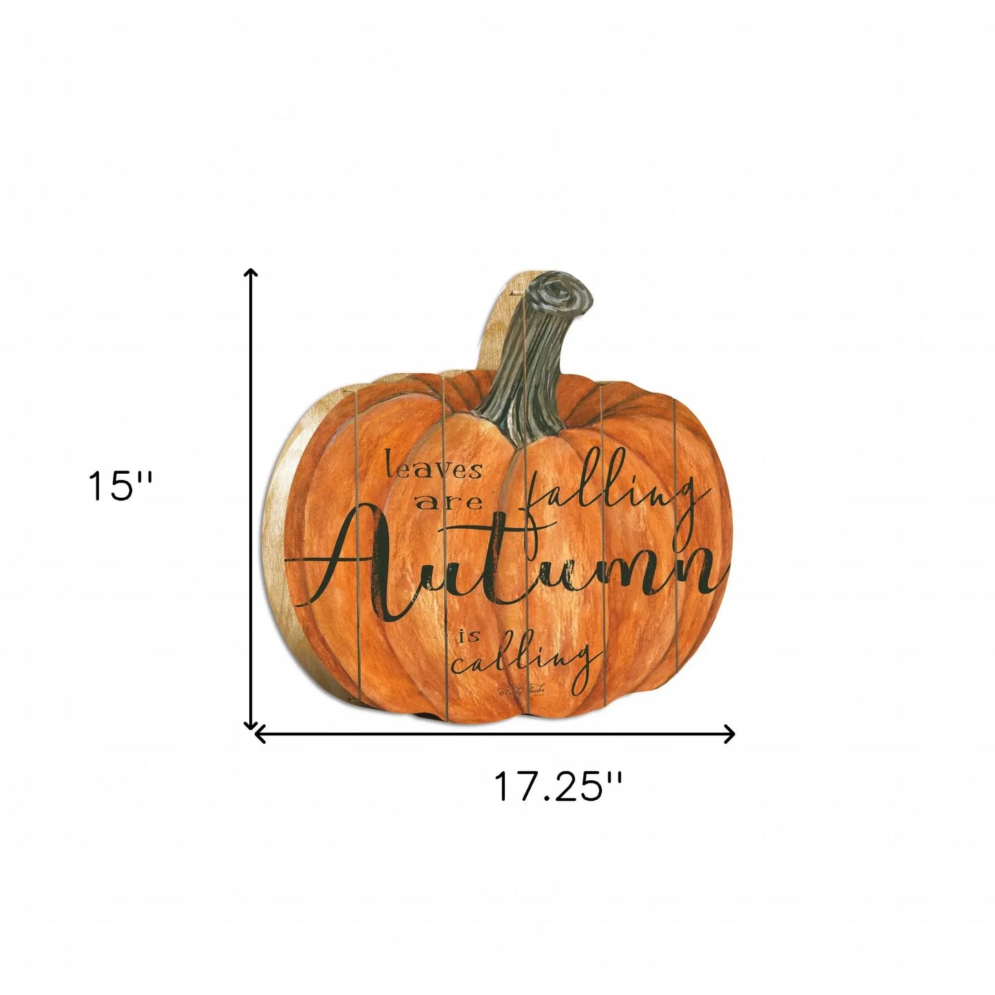 Leaves Are Falling Unframed Print Wall Art - Homeroots - Flyclothing LLC