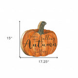 Leaves Are Falling Unframed Print Wall Art - Homeroots - Flyclothing LLC