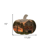 Happy Halloween Unframed Print Wall Art - Homeroots
