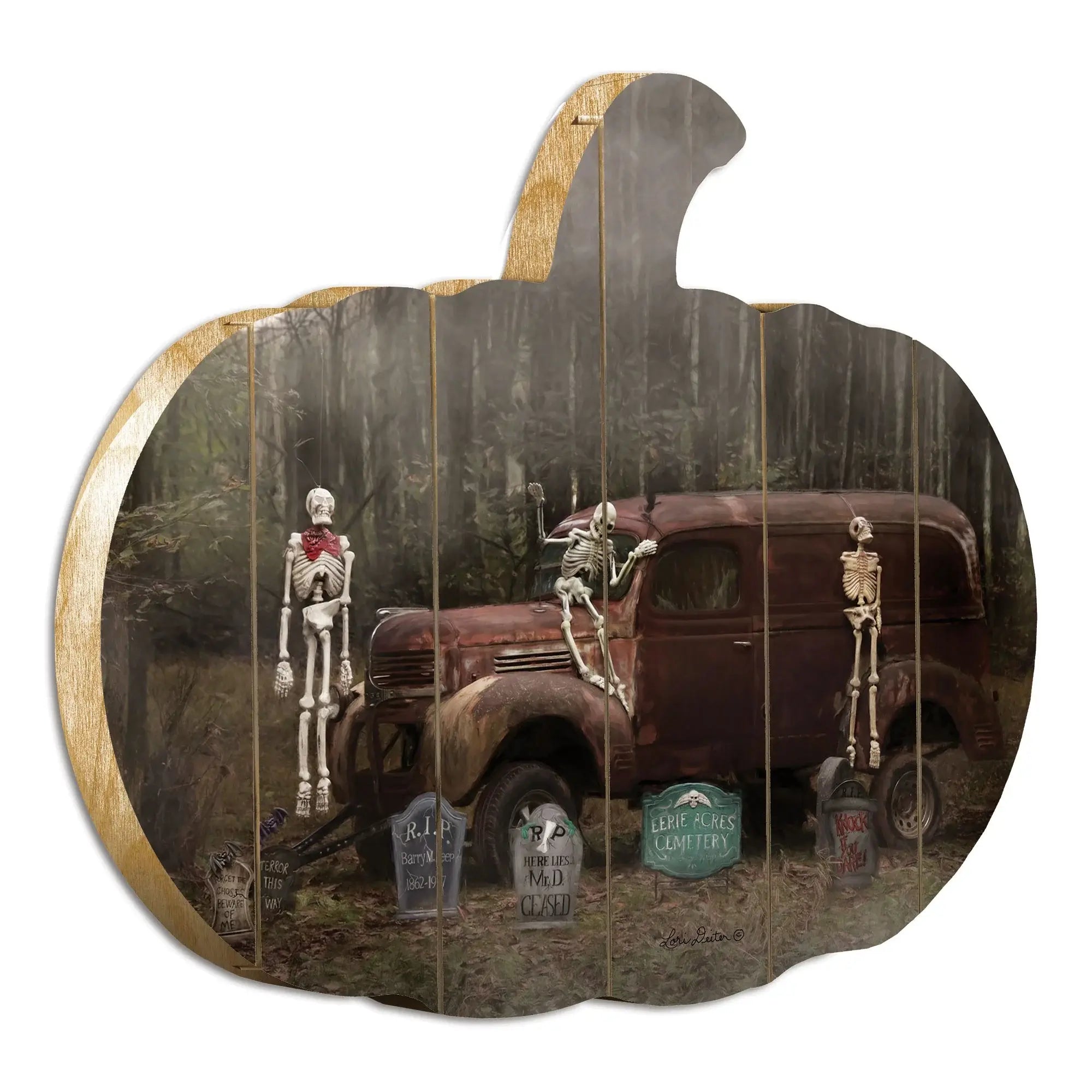 Spooky Crew Unframed Print Wall Art - Homeroots - Flyclothing LLC