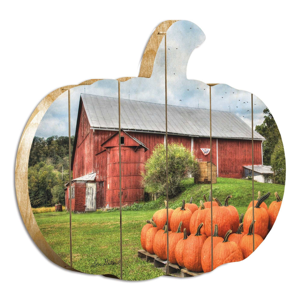 Pumpkins for Sale Unframed Print Wall Art - Homeroots - Flyclothing LLC