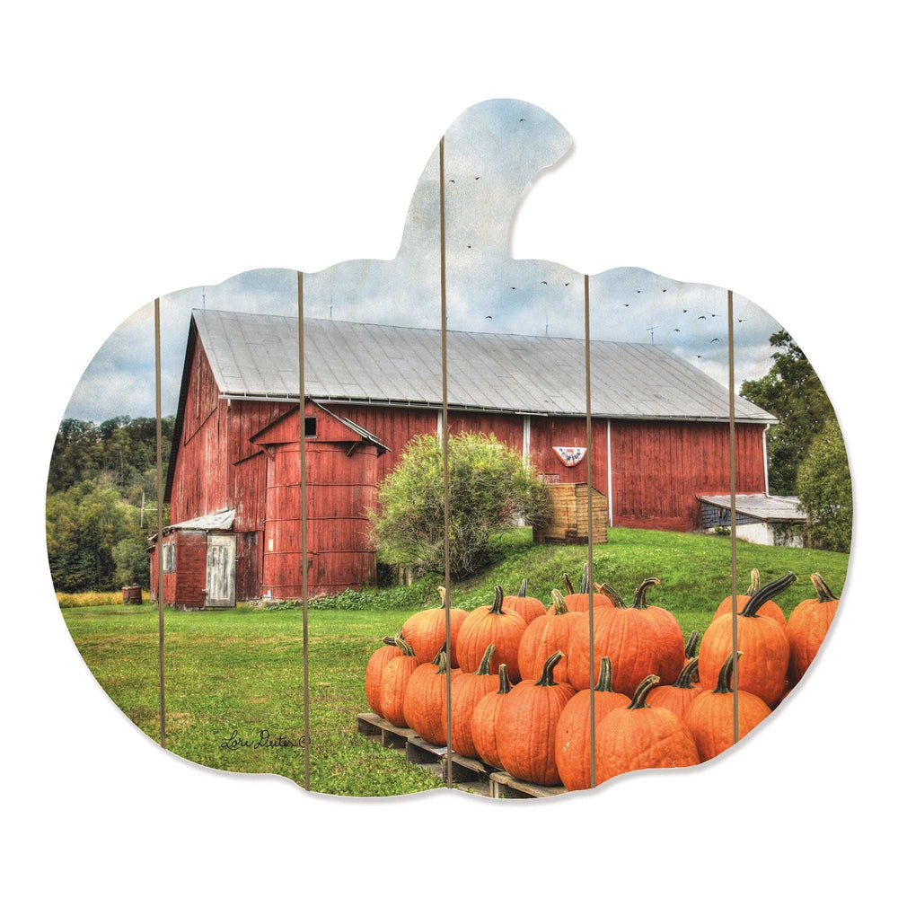 Pumpkins for Sale Unframed Print Wall Art - Homeroots - Flyclothing LLC