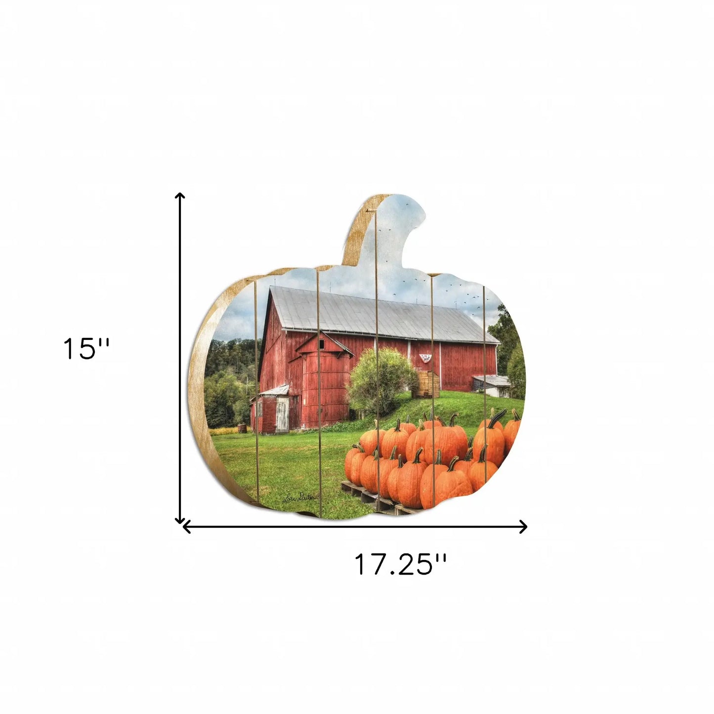 Pumpkins for Sale Unframed Print Wall Art - Homeroots - Flyclothing LLC