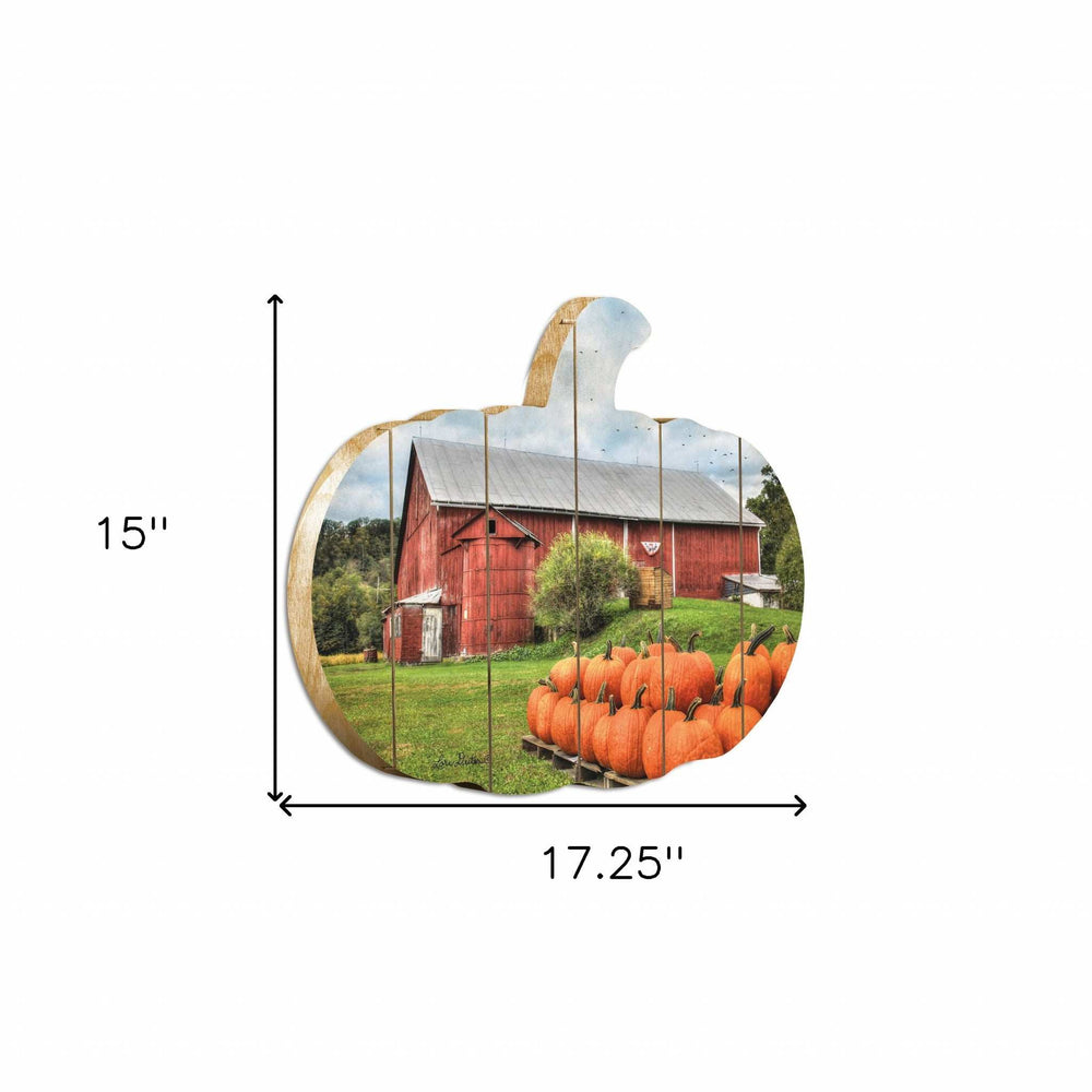 Pumpkins for Sale Unframed Print Wall Art - Homeroots - Flyclothing LLC