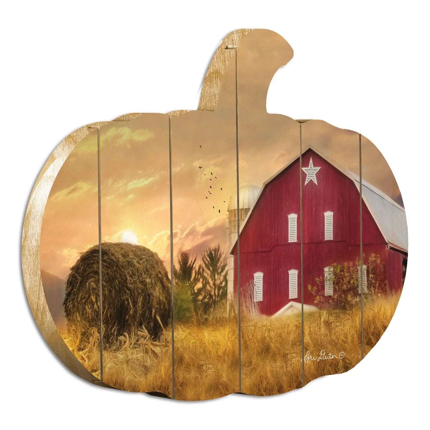 Bedford County Sunset Unframed Print Wall Art - Homeroots - Flyclothing LLC
