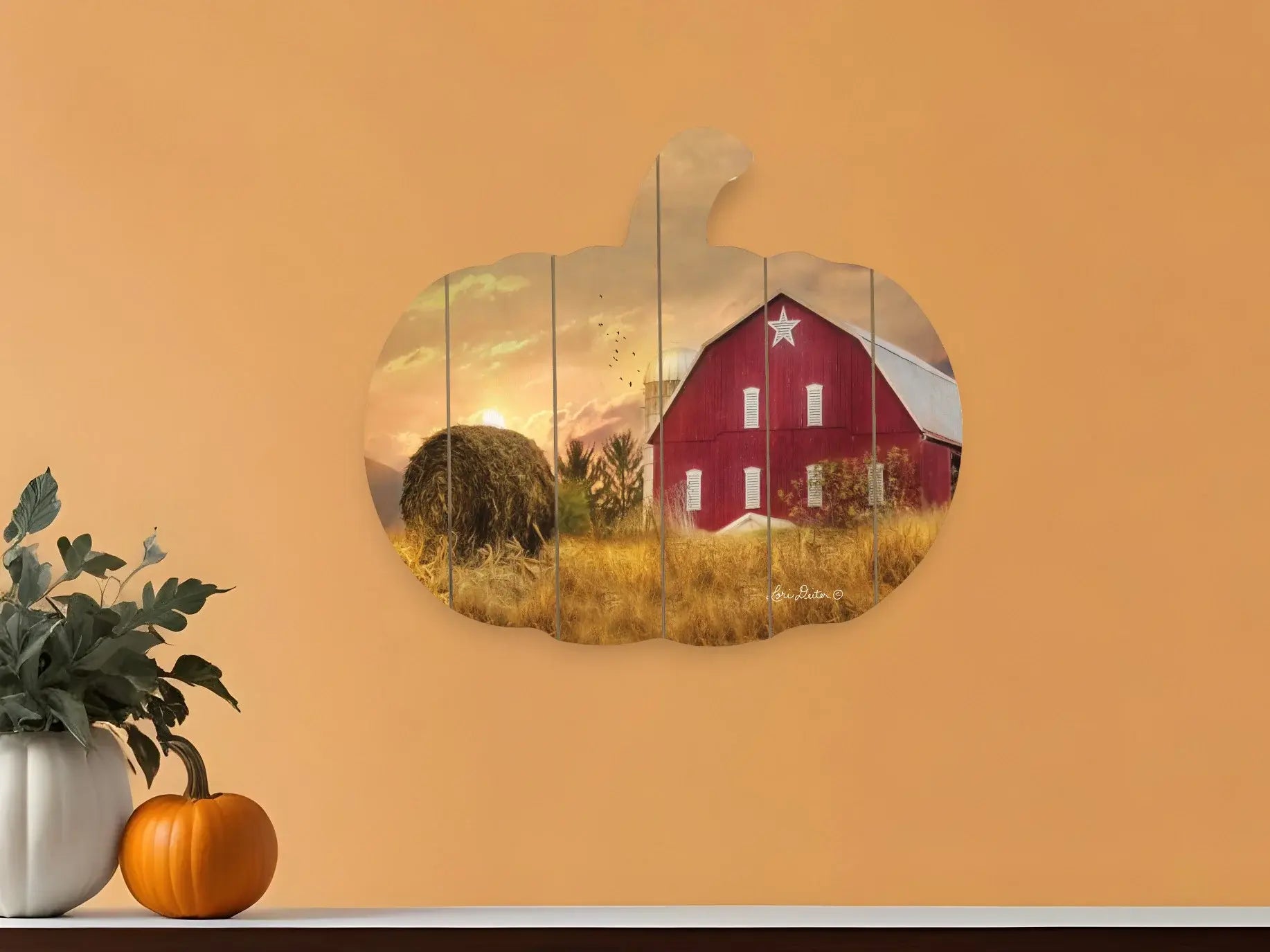 Bedford County Sunset Unframed Print Wall Art - Homeroots - Flyclothing LLC
