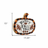 Happy Fall YAll Unframed Print Wall Art - Homeroots - Flyclothing LLC