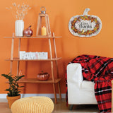Give Thanks 3 Unframed Print Wall Art - Homeroots