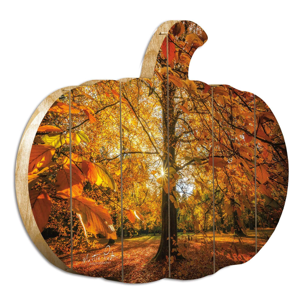Autumn Leaves Unframed Print Wall Art - Homeroots - Flyclothing LLC