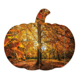 Autumn Leaves Unframed Print Wall Art - Homeroots
