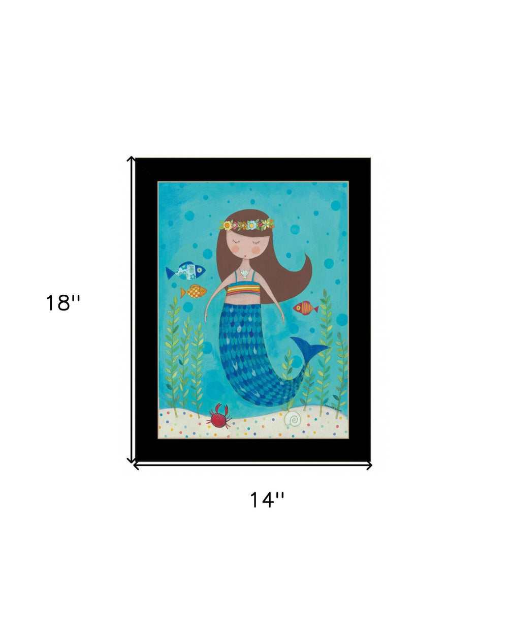 Under the Sea 5 Black Framed Print Wall Art - Homeroots - Flyclothing LLC