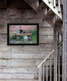 Milk Wagon 1 Black Framed Print Wall Art - Homeroots - Flyclothing LLC