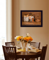 Gathering The Harvest 1 Black Framed Print Kitchen Wall Art - Homeroots - Flyclothing LLC