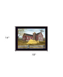 Farm Life 1 Black Framed Print Wall Art - Homeroots - Flyclothing LLC
