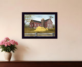 Farm Life 1 Black Framed Print Wall Art - Homeroots