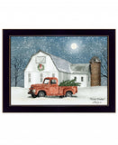 Wintry Weather 1 Black Framed Print Wall Art - Homeroots - Flyclothing LLC