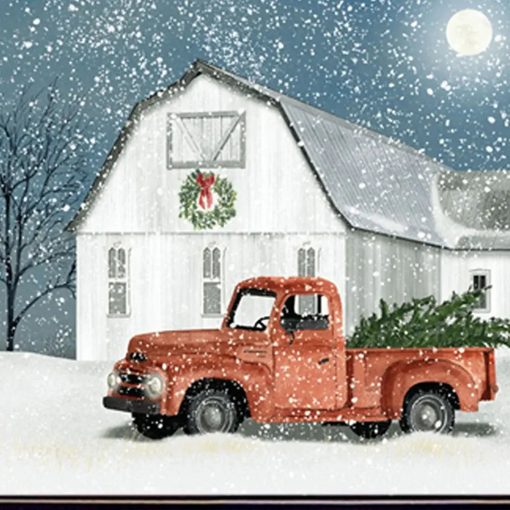 Wintry Weather 1 Black Framed Print Wall Art - Homeroots - Flyclothing LLC