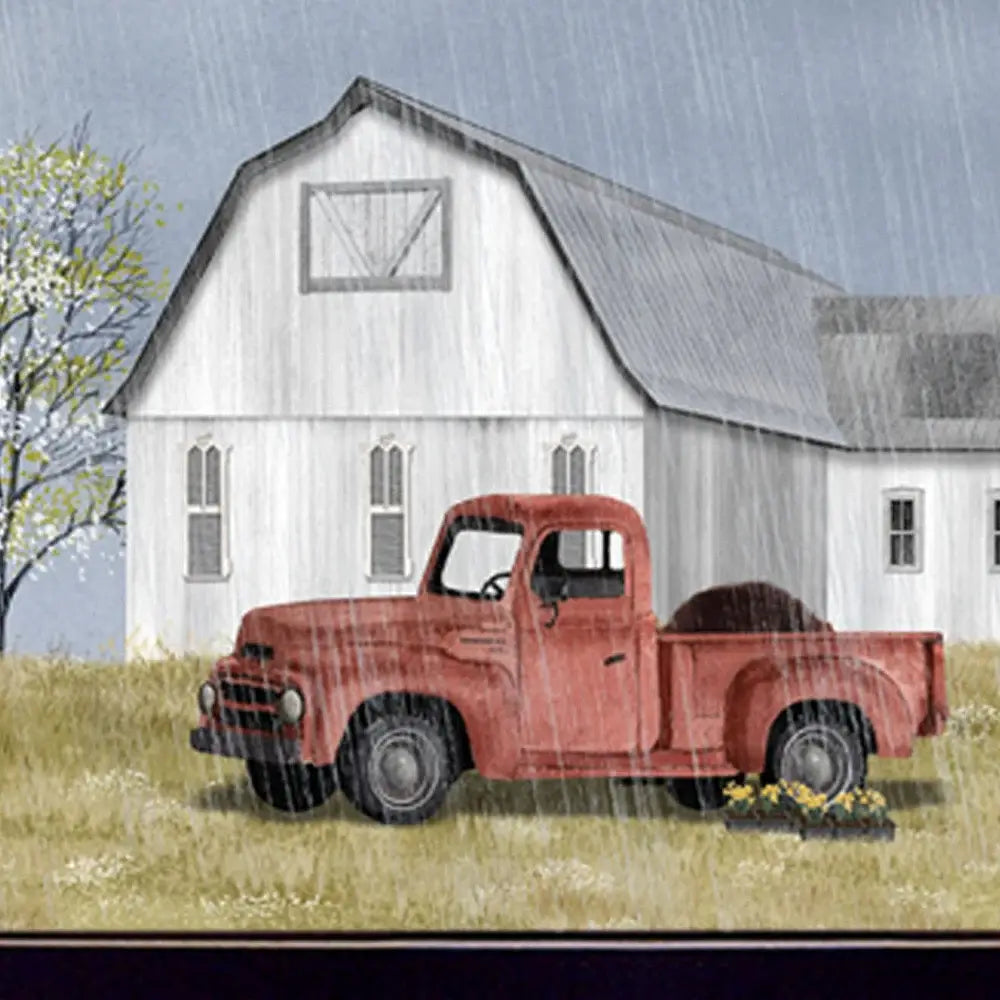 Spring Rain 1 Black Framed Print Wall Art - Homeroots - Flyclothing LLC