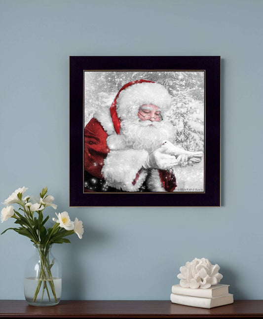 Santas Little Friends 1 Black Framed Print Wall Art - Homeroots - Flyclothing LLC