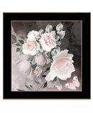 Noir Roses IV 1 Black Framed Print Wall Art - Homeroots