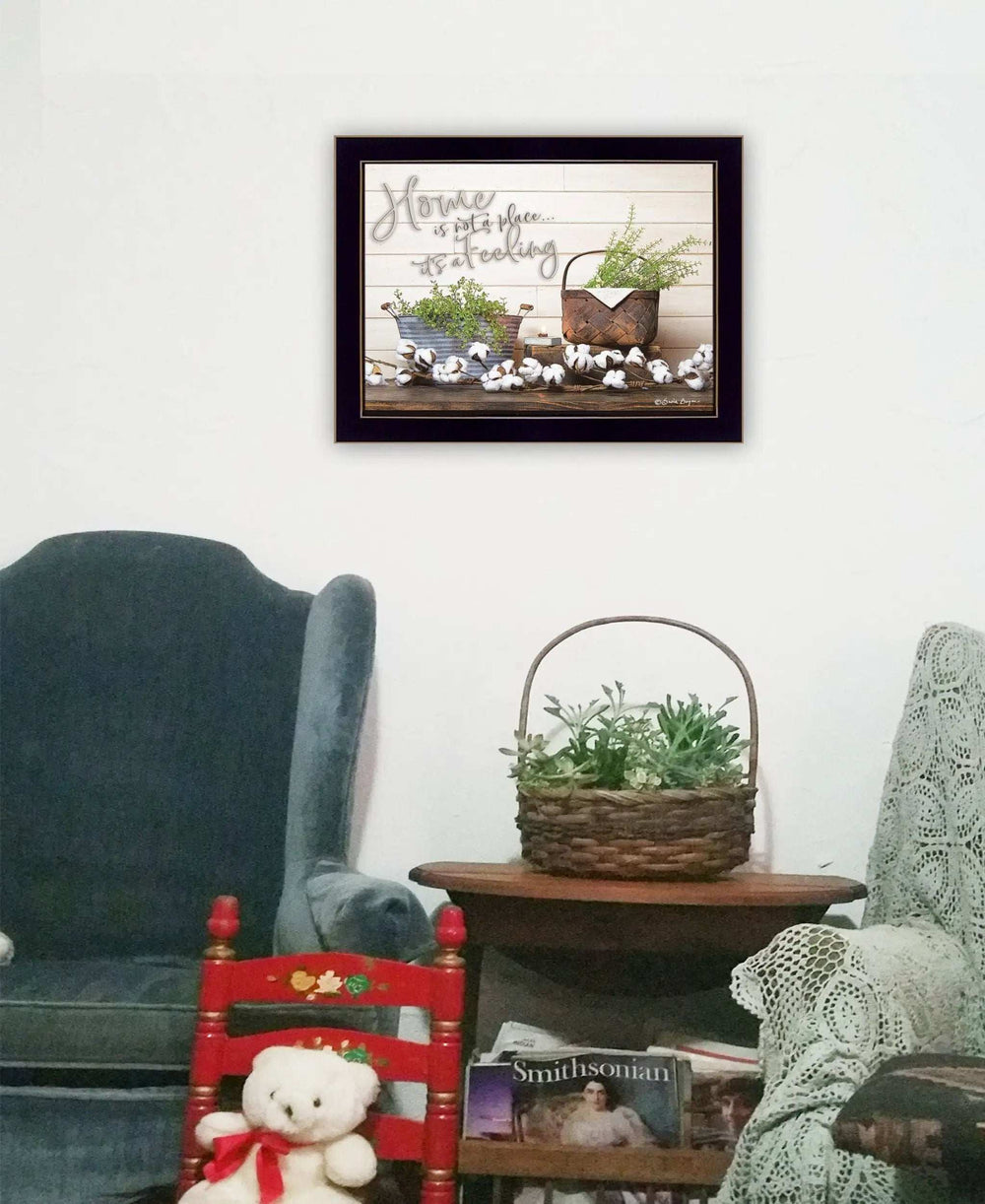 Home is not a Place 1 Black Framed Print Wall Art - Homeroots - Flyclothing LLC